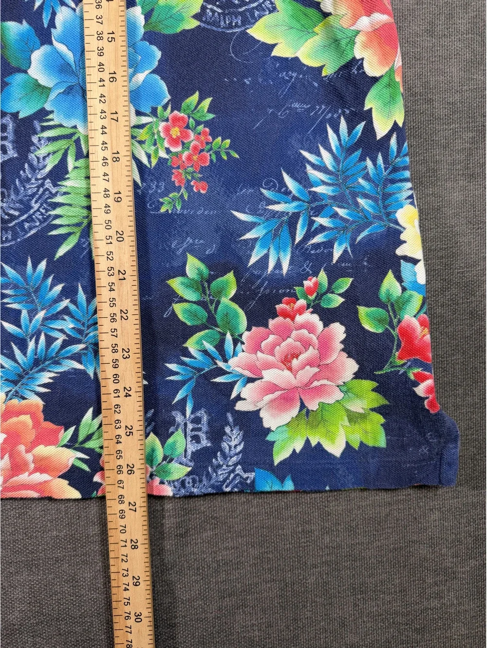 Polo Ralph Lauren Classic Fit XL Floral Print Polo Shirt